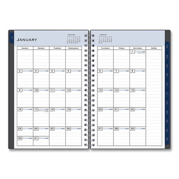 Blue Sky® Passages Weekly-monthly Planner, 8 X 5, Charcoal Cover, 12-month (jan To Dec): 2022 freeshipping - TVN Wholesale